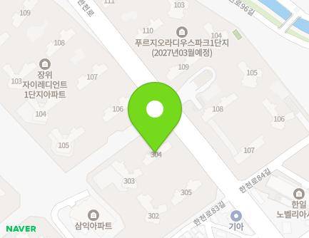 서울특별시 성북구 돌곶이로30길 64 (장위동, 장위자이레디언트아파트3단지) 지도