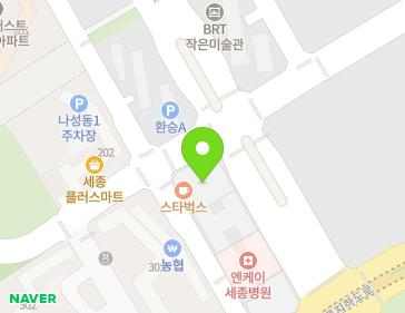 세종특별자치시 한누리대로 169 (나성동, 세종행복타워) 지도