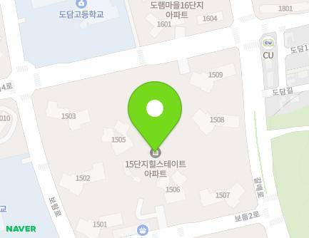 세종특별자치시 보듬2로 43 (도담동, 도램마을15단지) 지도