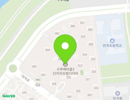 세종특별자치시 반곡로 15 (반곡동, 수루배마을3단지) 지도