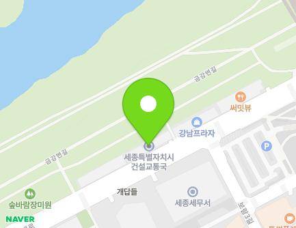 세종특별자치시 시청대로 123 (보람동, 해오름빌딩) 지도