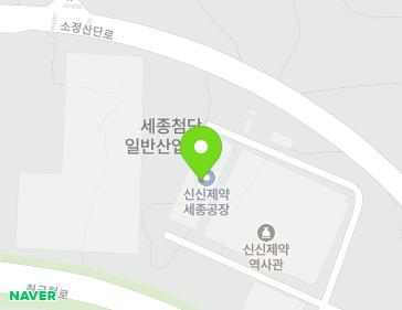 세종특별자치시 소정면 소정산단동로 9 지도