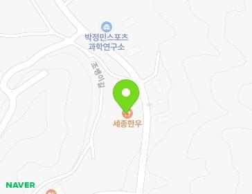 세종특별자치시 연기면 조뱅이길 32 지도
