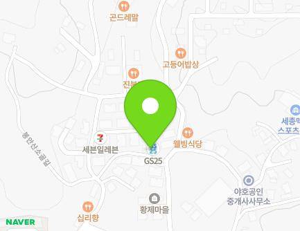 세종특별자치시 장군면 월현윗길 27 (행복타운) 지도