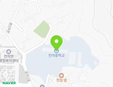세종특별자치시 전의면 운주산로 1260-6 지도