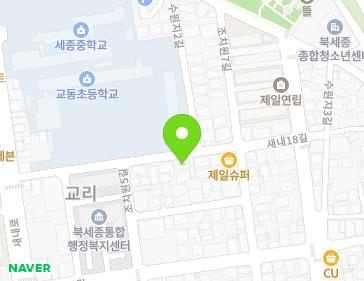 세종특별자치시 조치원읍 새내18길 34 (교동거성빌라) 지도