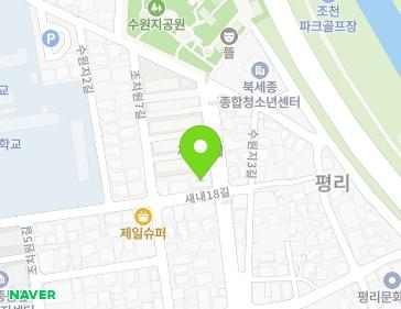 세종특별자치시 조치원읍 새내18길 53 (월드빌라) 지도