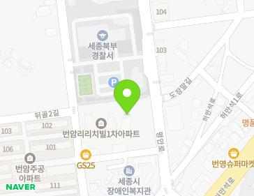 세종특별자치시 조치원읍 군청로 24-7 (로얄빌라) 지도