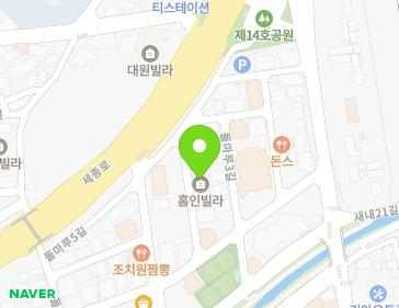 세종특별자치시 조치원읍 돌마루6길 8-1 지도