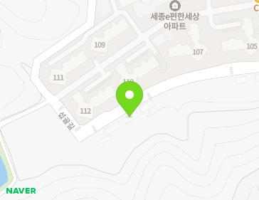 세종특별자치시 조치원읍 섭골길 51-41 지도