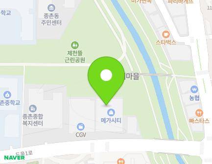 세종특별자치시 도움1로 106 (종촌동, 메가시티) 지도