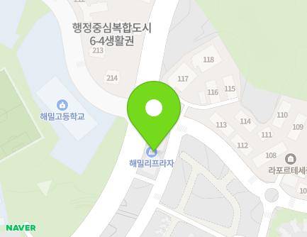 세종특별자치시 갈매로 740 (해밀동) 지도