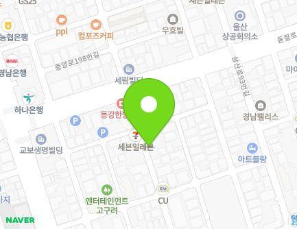 울산광역시 남구 삼산로77번길 38 (달동, 매일유료주차장) 지도