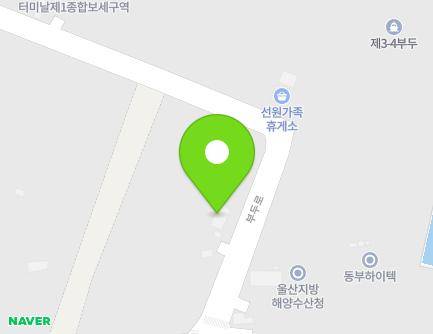 울산광역시 남구 부두로 101 (매암동, (주)한국보팍터미널) 지도