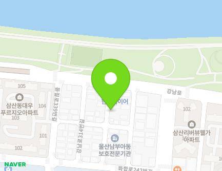 울산광역시 남구 강남로318번길 5-1 (삼산동, 미화관리소화장실) 지도