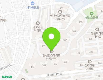 울산광역시 남구 중앙로47번길 27 (야음동, 힐스테이트수암1단지) 지도