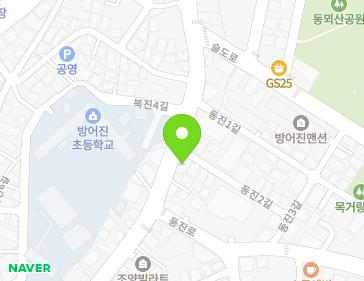 울산광역시 동구 꽃바위로 350 (방어동) 지도
