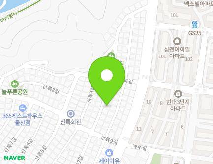 울산광역시 동구 산록2길 28 (전하동, 힐링빌) 지도