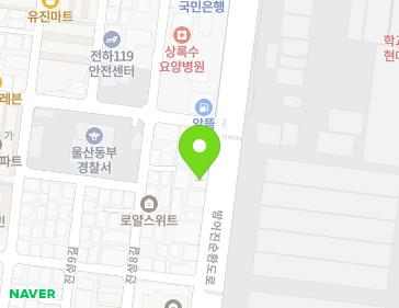울산광역시 동구 방어진순환도로 745 (전하동) 지도