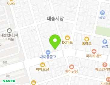 울산광역시 동구 대학길 47 (화정동) 지도