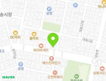 울산광역시 동구 대학길 77 (화정동) 지도