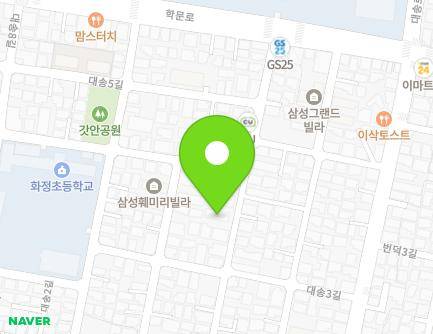 울산광역시 동구 대송11길 53 (화정동, 한듬빌라) 지도