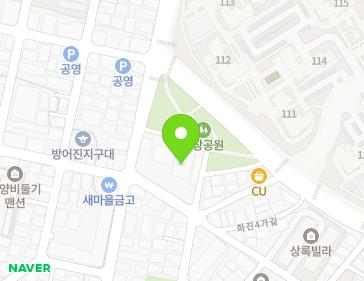 울산광역시 동구 화진2길 38 (화정동, 하늘샘교회) 지도