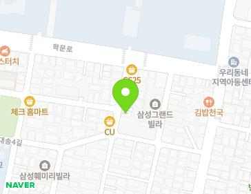 울산광역시 동구 대송11길 72 (화정동, 우리빌리지) 지도