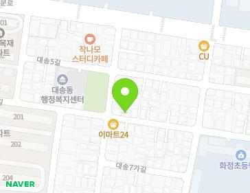 울산광역시 동구 대송4길 29 (화정동, 수정빌리지) 지도