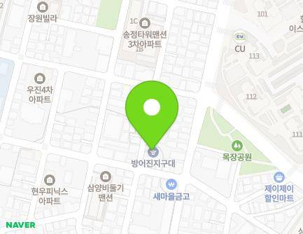 울산광역시 동구 월봉12길 77 (화정동, 방어진지구대) 지도