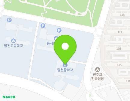 울산광역시 북구 가재길 51 (달천동, 달천중학교) 지도