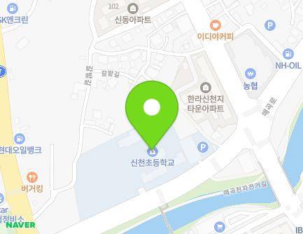 울산광역시 북구 호계로 349-7 (신천동, 신천초등학교) 지도