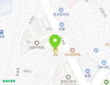 울산광역시 북구 호계로 365-1 (신천동) 지도