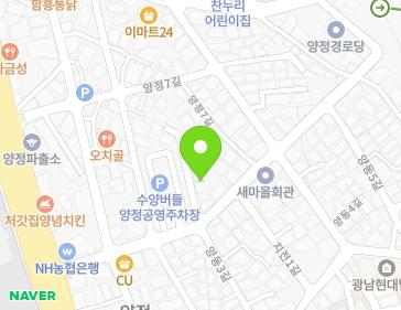 울산광역시 북구 양정1길 13-4 (양정동, 광남무룡빌라) 지도