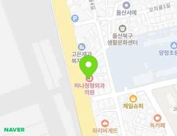울산광역시 북구 염포로 521 (양정동) 지도