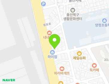 울산광역시 북구 염포로 521-1 (양정동) 지도