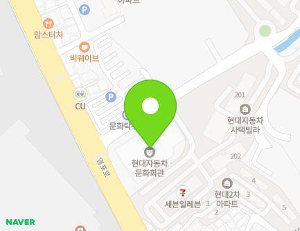 울산광역시 북구 염포로 601 (양정동, 현대자동차문화회관) 지도