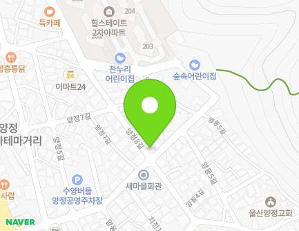 울산광역시 북구 양정8길 2 (양정동, 현대스토아) 지도