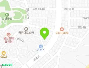 울산광역시 북구 화봉로 152 (연암동) 지도