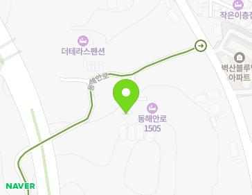 울산광역시 북구 동해안로 1505-11 (정자동) 지도