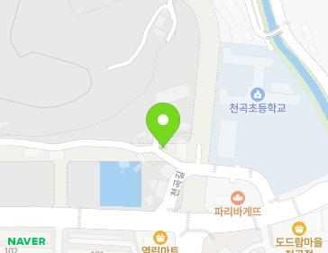 울산광역시 북구 달래골길 2 (천곡동, 천곡제일교회) 지도