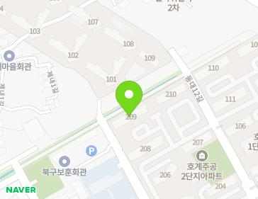 울산광역시 북구 동대11길 36 (호계동, 호계2단지주공아파트) 지도