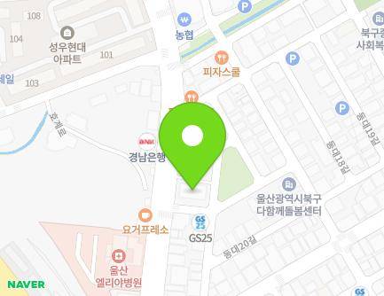 울산광역시 북구 호계로 296 (호계동, 세나병원) 지도