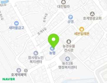 울산광역시 북구 호계3길 4 (호계동, 농소농협) 지도