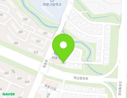 울산광역시 북구 화동로 32-12 (화봉동, 효정스타빌) 지도