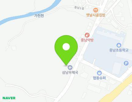 울산광역시 울주군 삼남읍 중남로 45 (울산삼남우체국) 지도