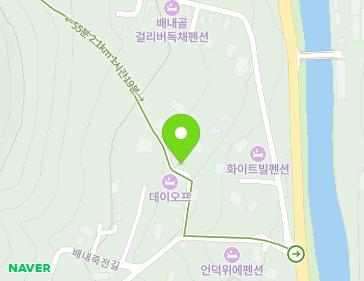울산광역시 울주군 상북면 배내로 1015-16 지도