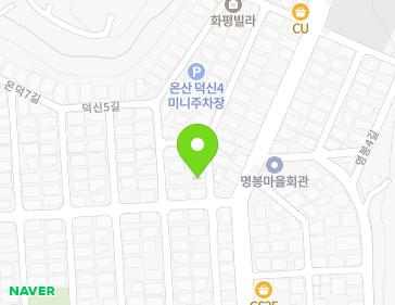 울산광역시 울주군 온산읍 덕신4길 31 지도