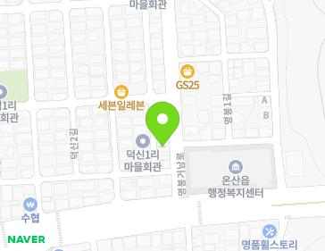 울산광역시 울주군 온산읍 명봉거남로 5 지도