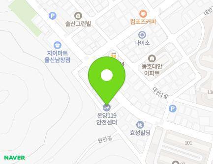 울산광역시 울주군 온양읍 온양로 74 (온양119안전센터) 지도